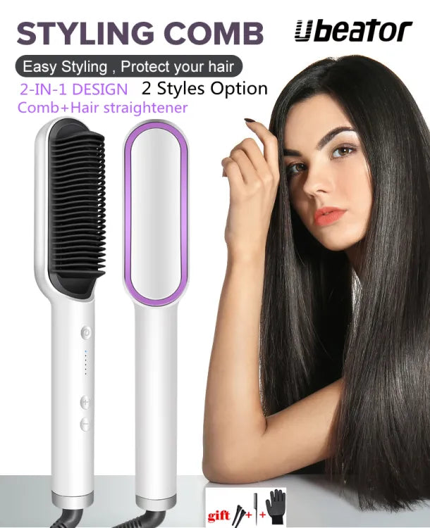 Hair Straightener Comb